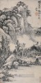 Shitao deep mountain old China ink